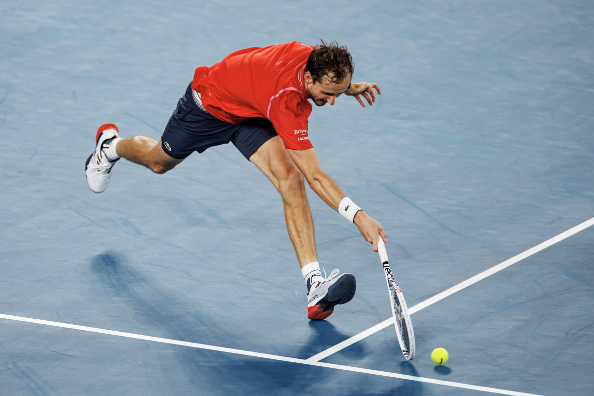 It's been a rough 12 months for Medvedev, the 2022 Australian Open finalist.